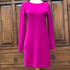 Cashmere sweater dress